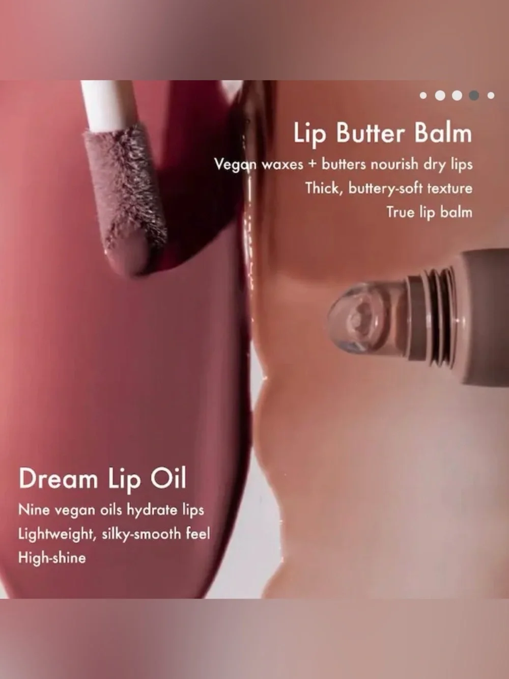 Summer Fridays Dream Lip Oil for Moisturizing Sheer Coverage SOFT MAUVE NIB